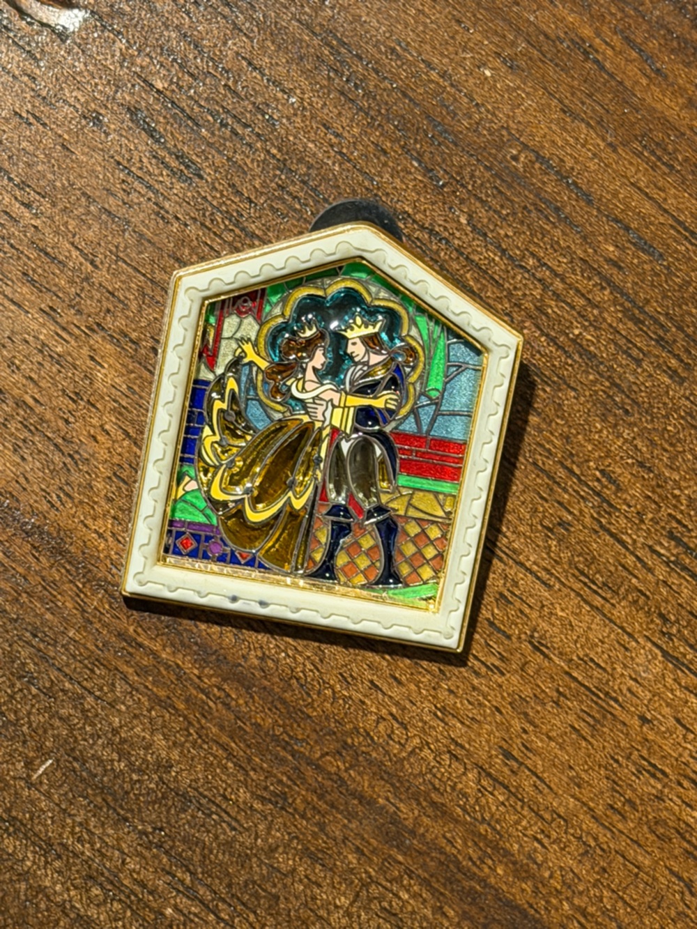 Beauty and the Beast - Limited Edition - Enamel Storybook Princess Pin